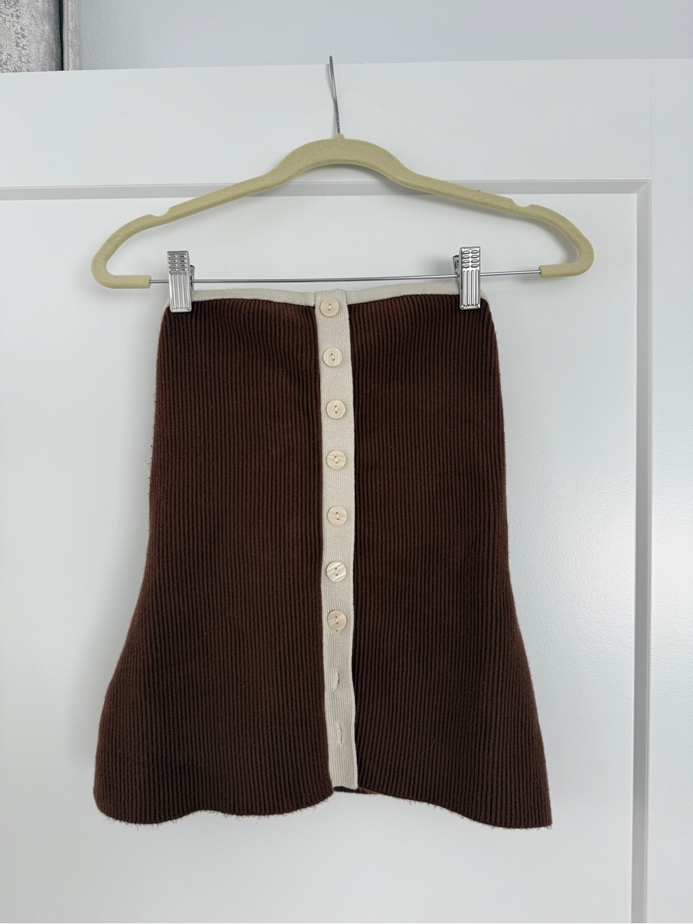 Abercrombie & Fitch Brown Knit Top